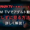 FANZA TVの視聴はバレる？DMM TVでアダルト動画をバレずに見る方法を詳しく解説！ | 